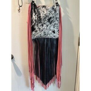 Jill’s Homestead Cowhide Fringe Dolly Bag